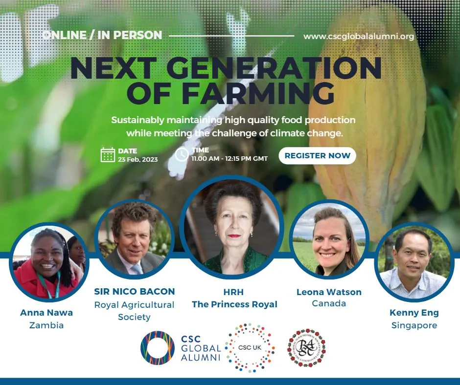 CSC Global Leadership Series - Next Generation of farming