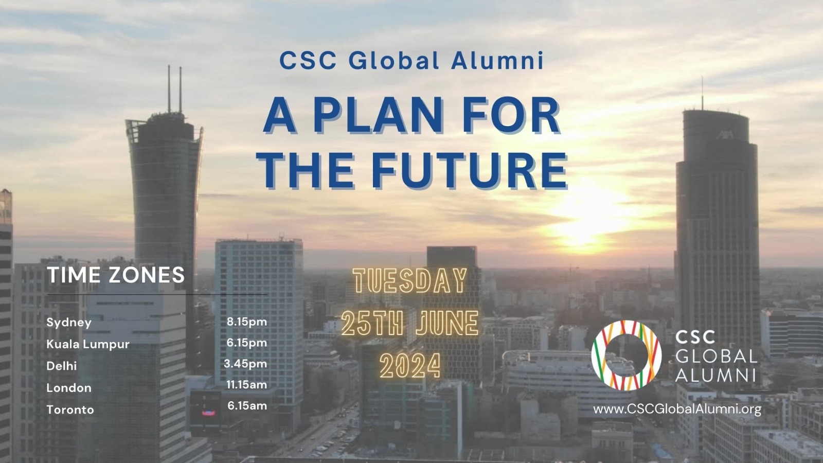 CSCGA – Planning for the Future