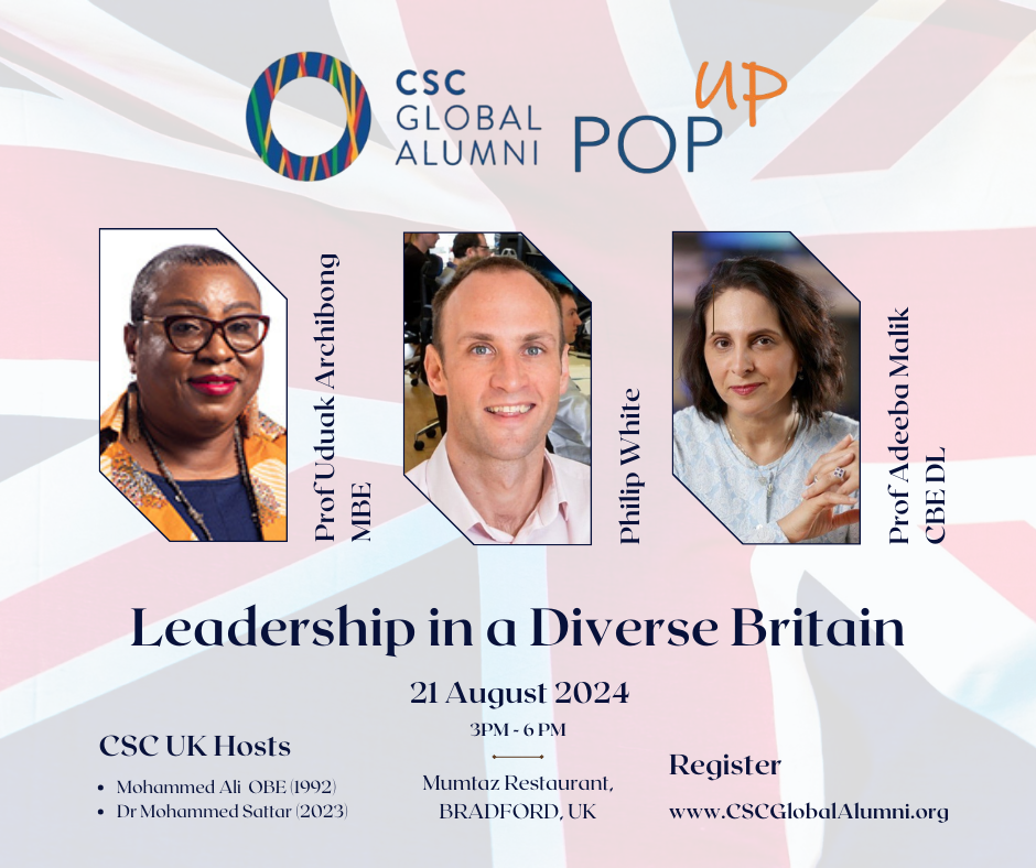 CSC UK Pop Up: Leadership in a Diverse Britain